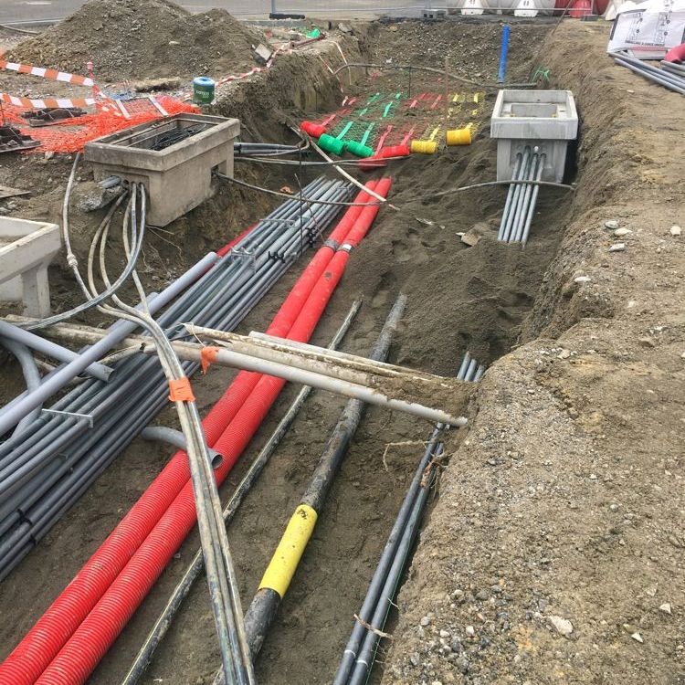 Action prévention chantier : détection de réseaux.