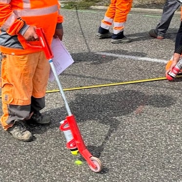 Formation AIPR marquage piquetage.