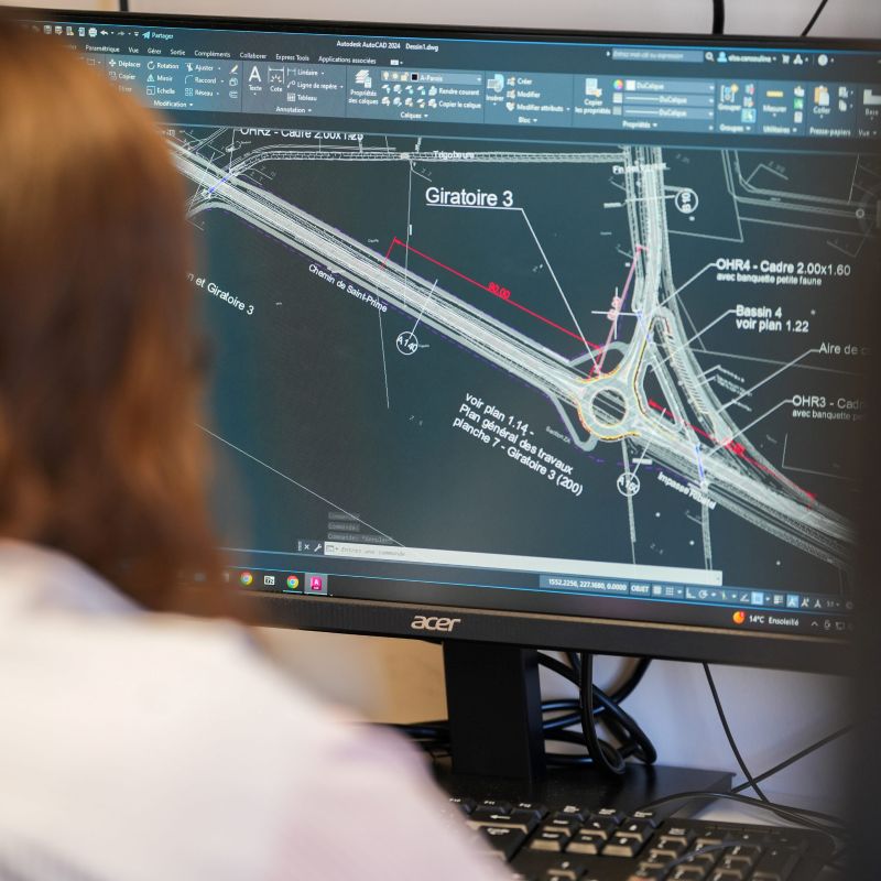 Formation continue sur logiciel autocad.