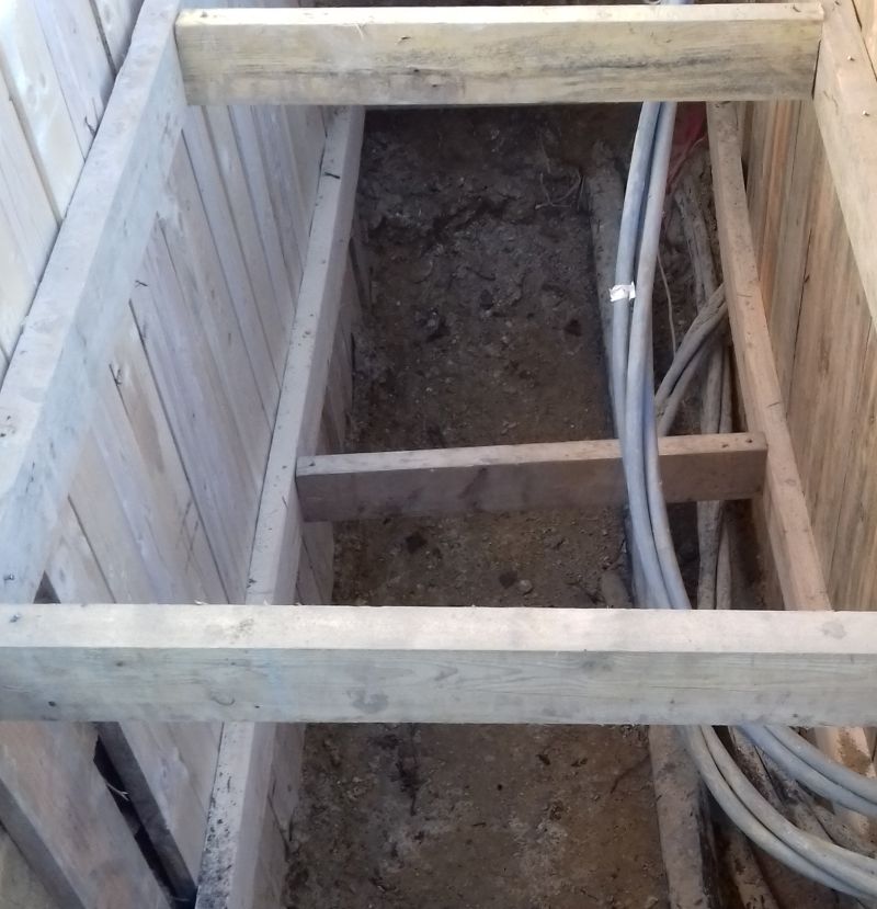 Sécurité des chantiers : formation blindage boisage opérateur.