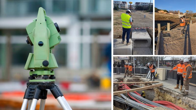 Projeteur Vrd : intervention sur le terrain.