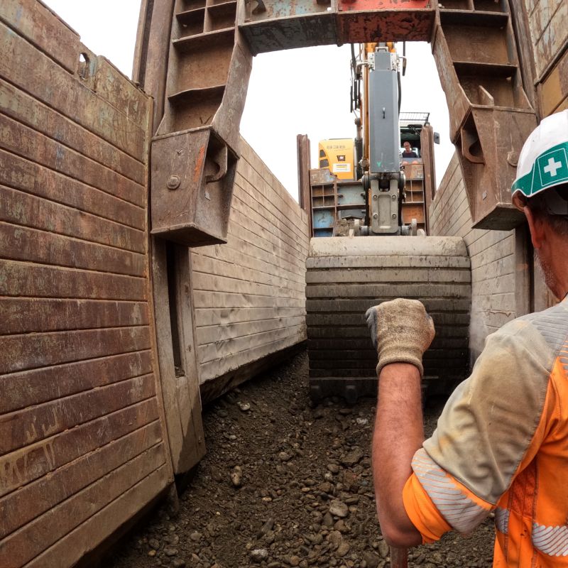 Sécurité des chantiers : formation blindage et sécurité des tranchées.