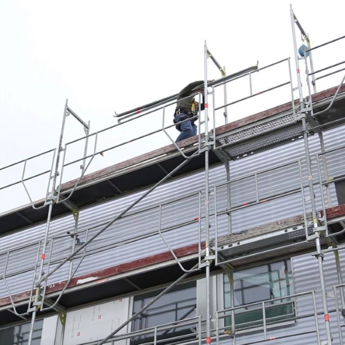 Journée sécurité atelier échafaudage.